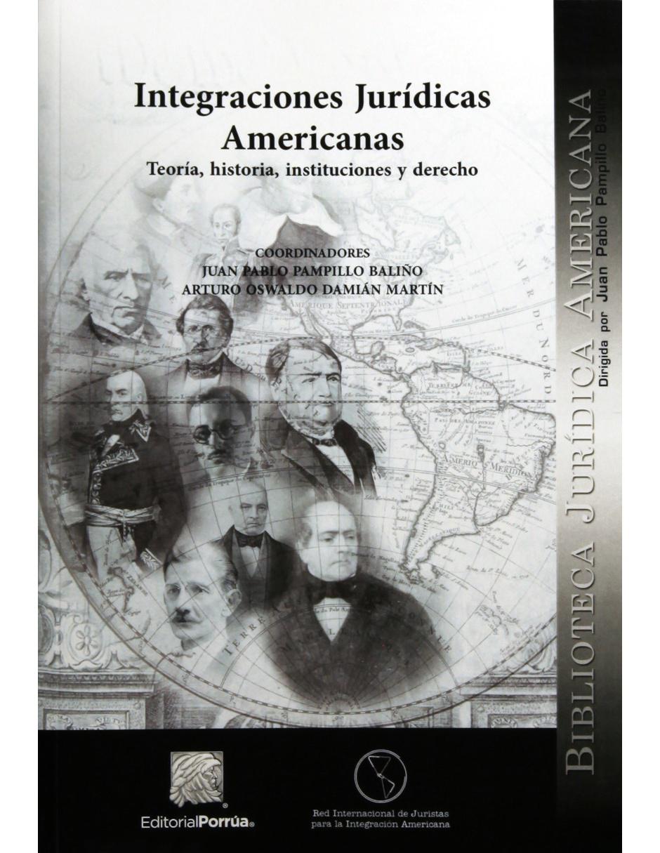 Libro Integraciones Jurídicas Americanas Libro Integraciones Jurídicas Americanas