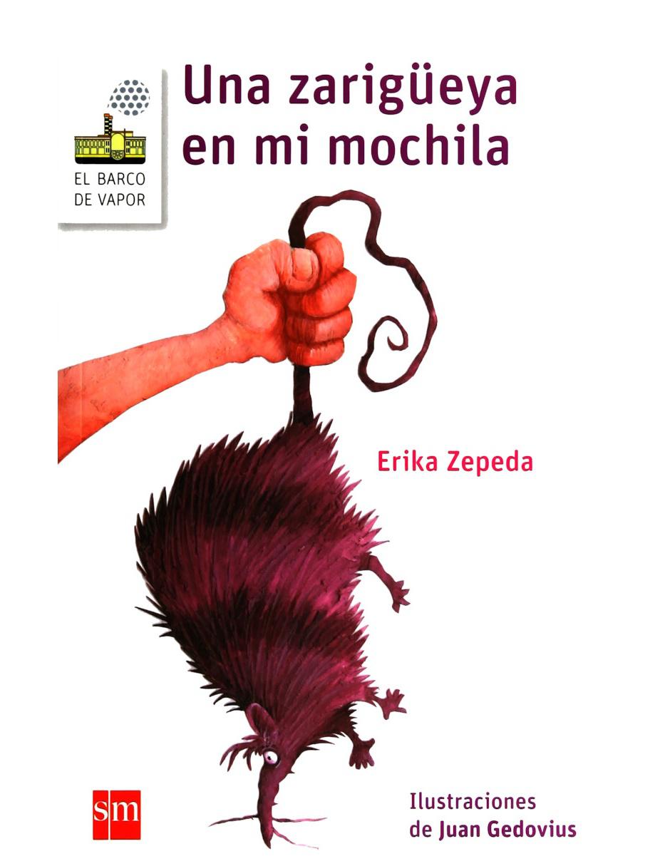 Libro Una zarigüeya en mi mochila Libro Una zarigüeya en mi mochila
