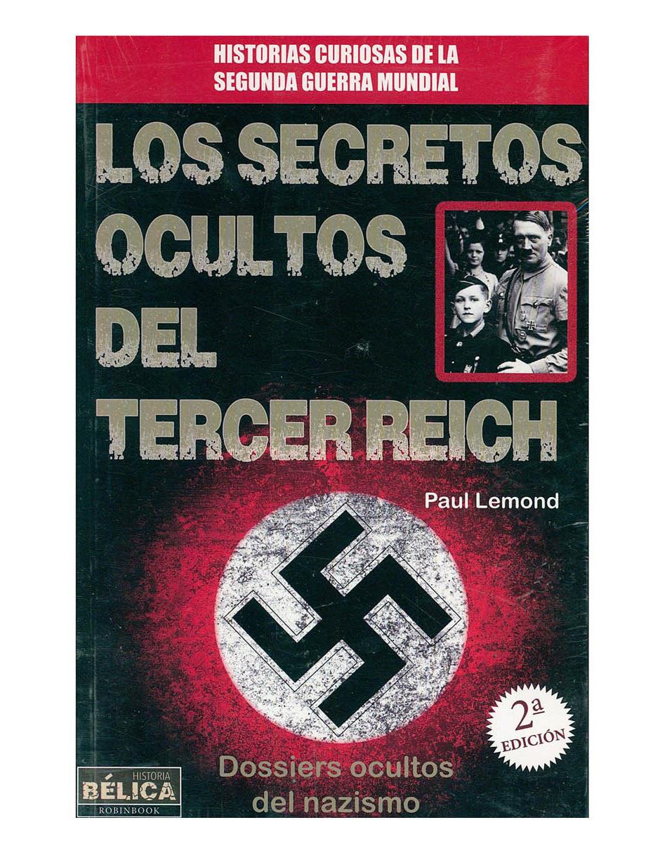 Libro Los secretos ocultos de tercer reich Libro Los secretos ocultos de tercer reich