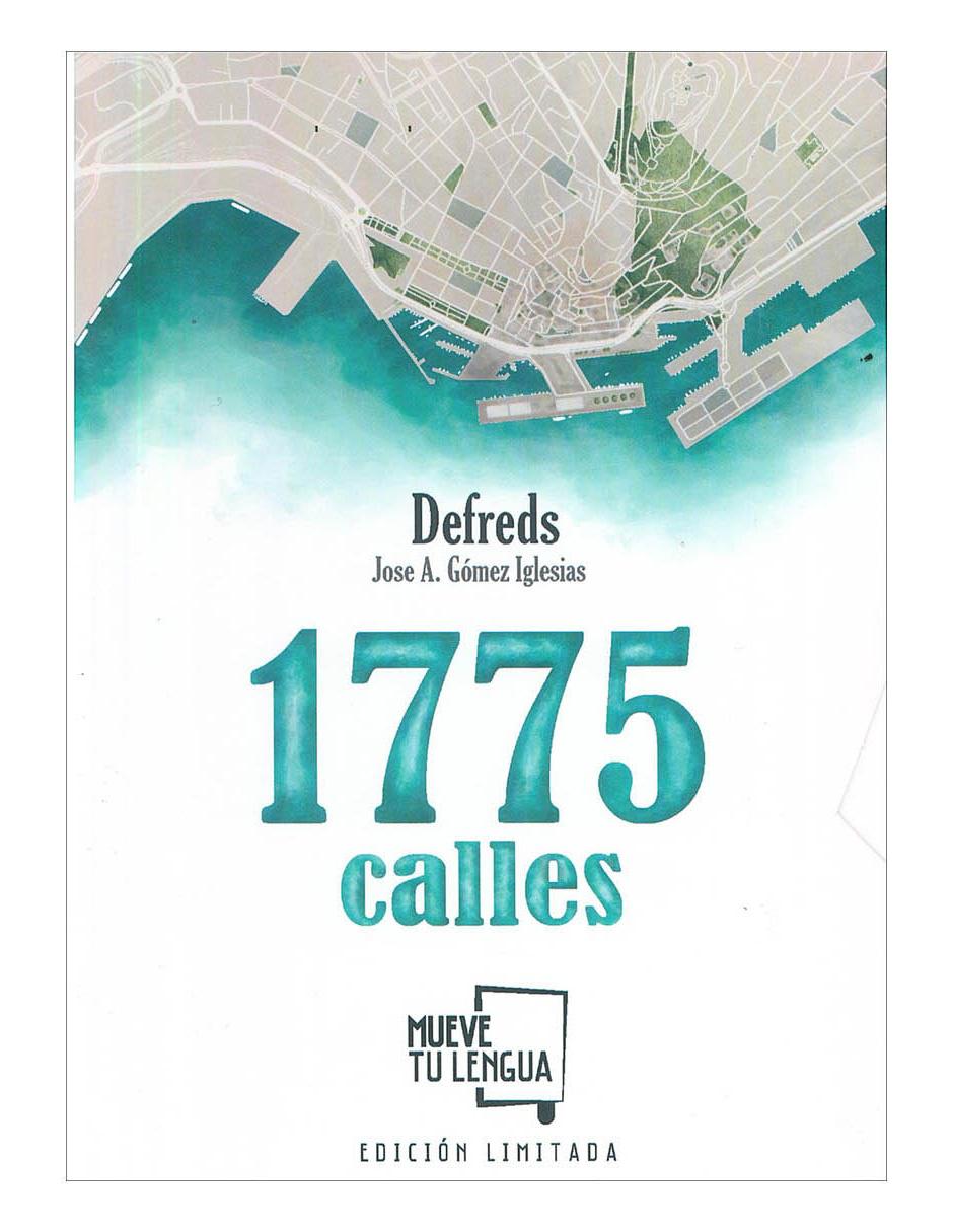 Libro 1775 calles edición limitada. Libro 1775 calles edición limitada.