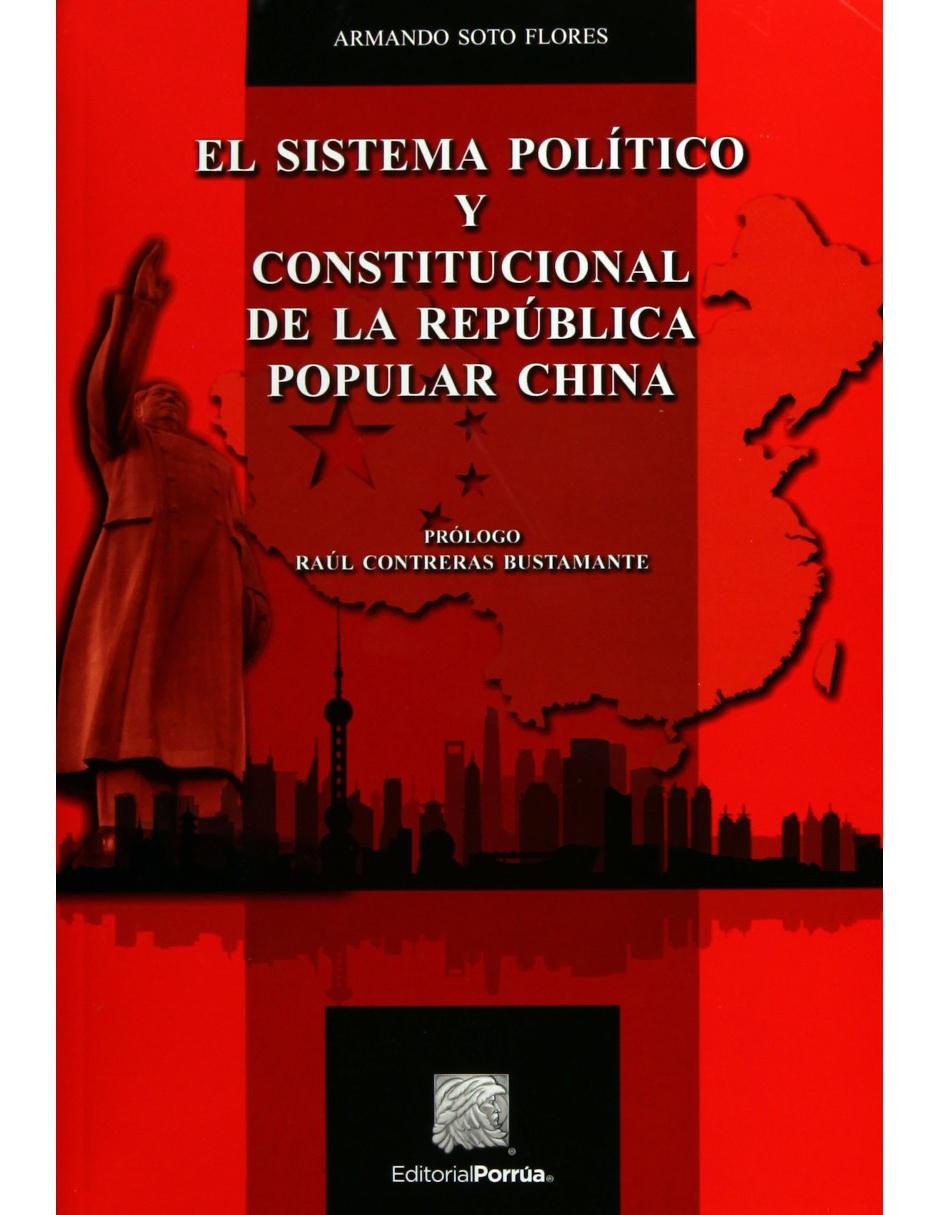 Libro El Sistema Político y Constitucional de la República Popular China Libro El Sistema Político y Constitucional de la República Popular China