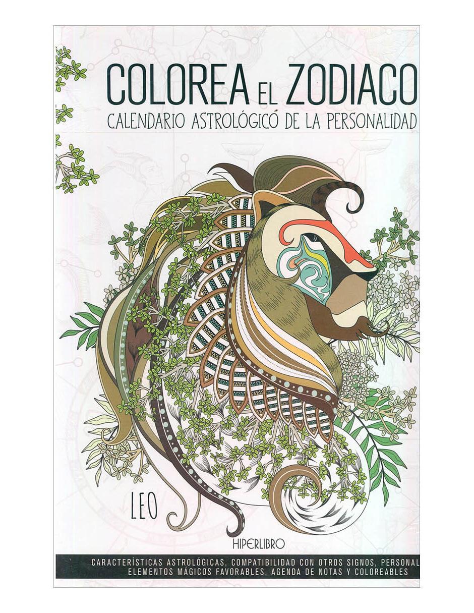 Libro Colorea el zodiaco calendario astrológic Libro Colorea el zodiaco calendario astrológic