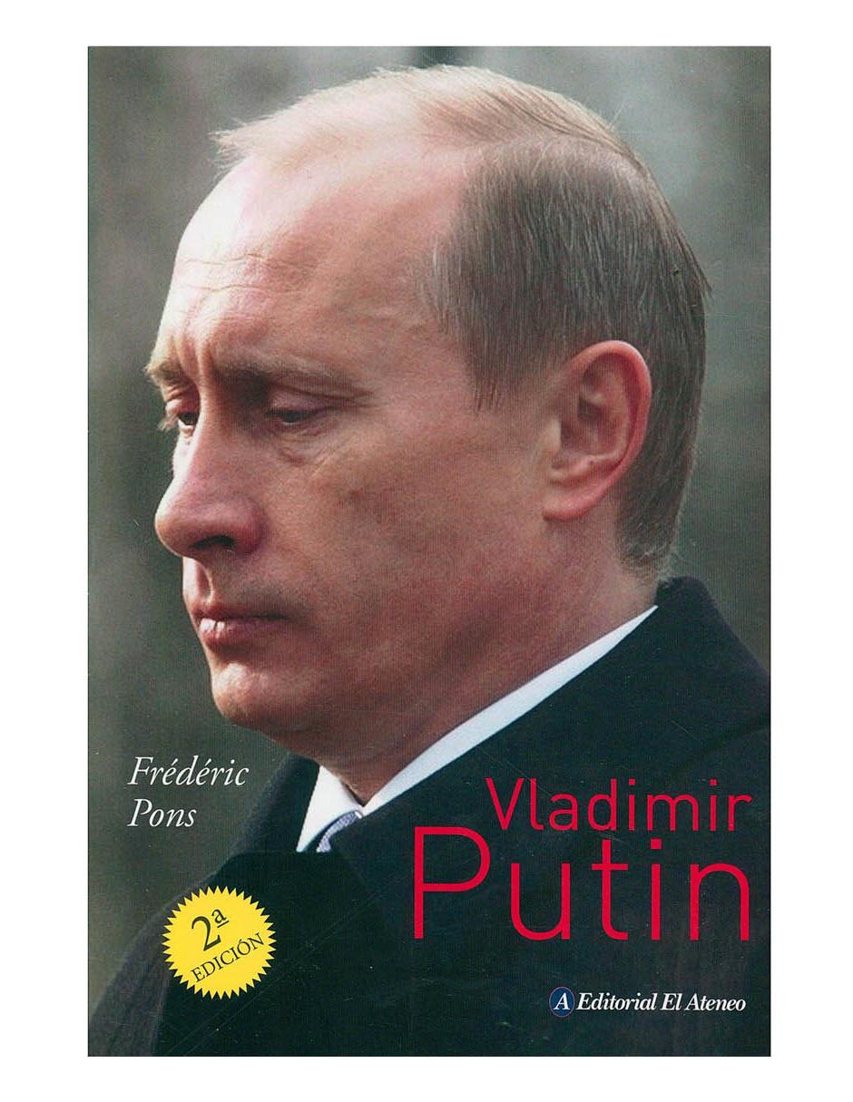 Libro Vladimir putín Libro Vladimir putín