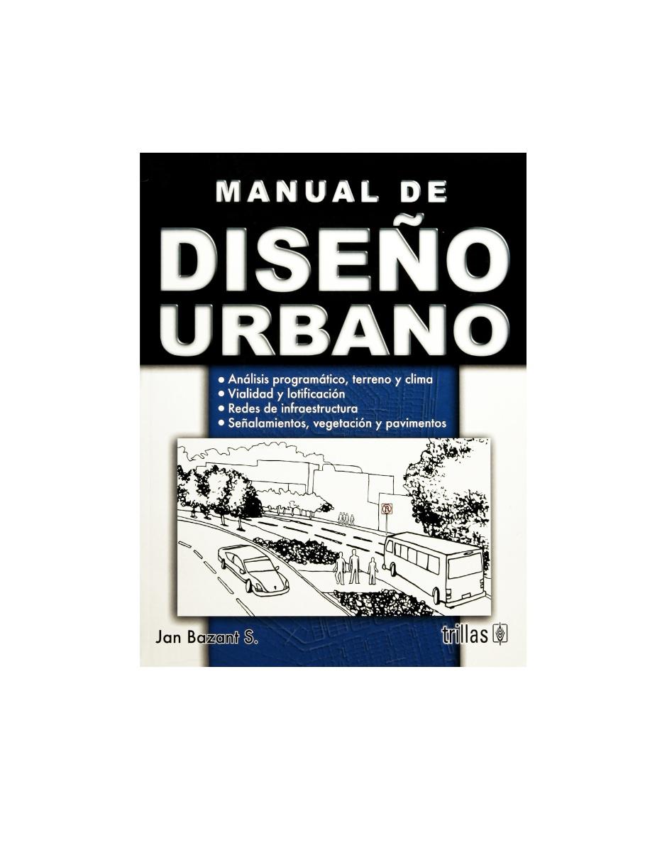 Libro Manual de Diseño Urbano Libro Manual de Diseño Urbano