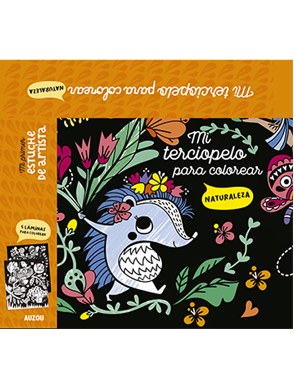 Mi terciopelo para colorear naturaleza