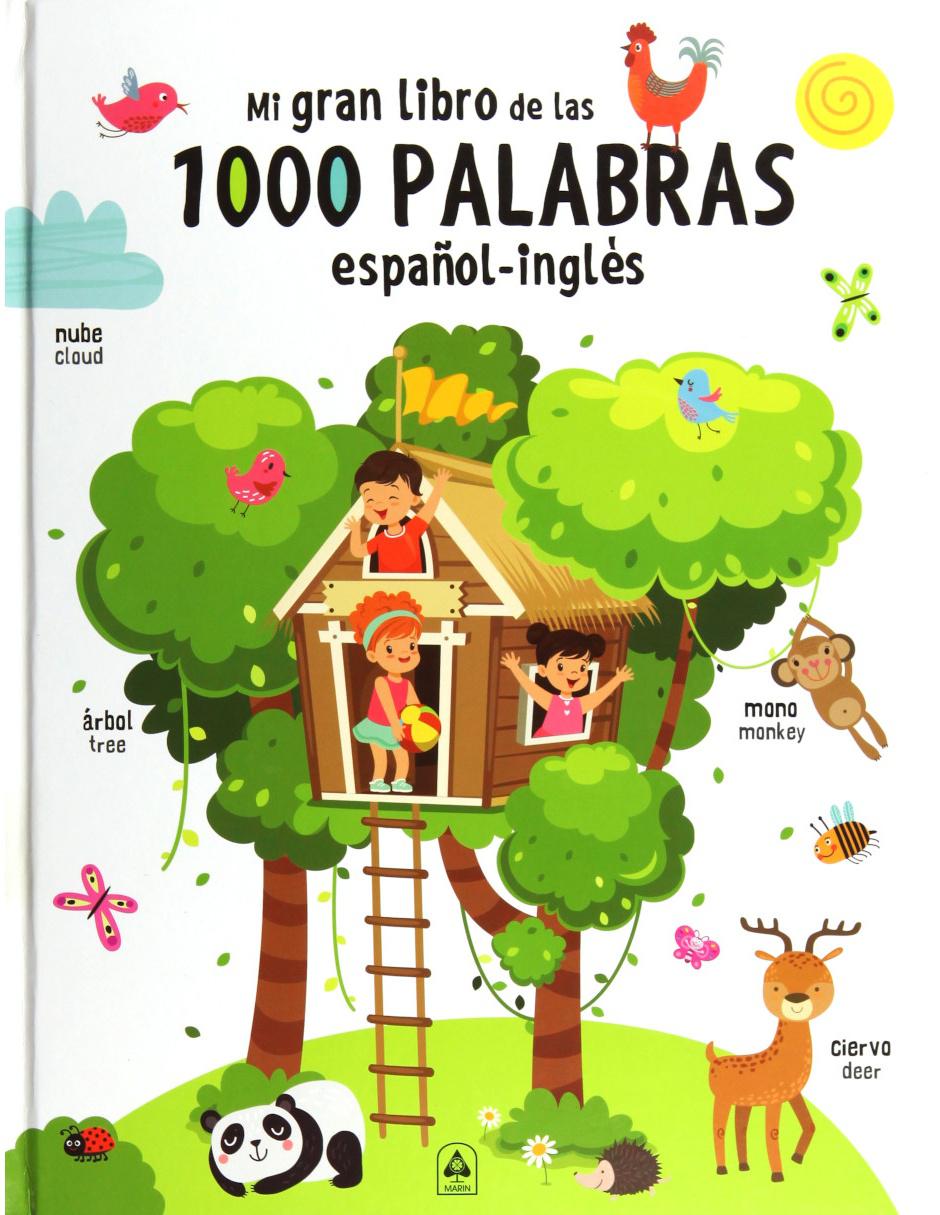 Mi Gran Libro De Las 1000 Palabras Español - Inglés