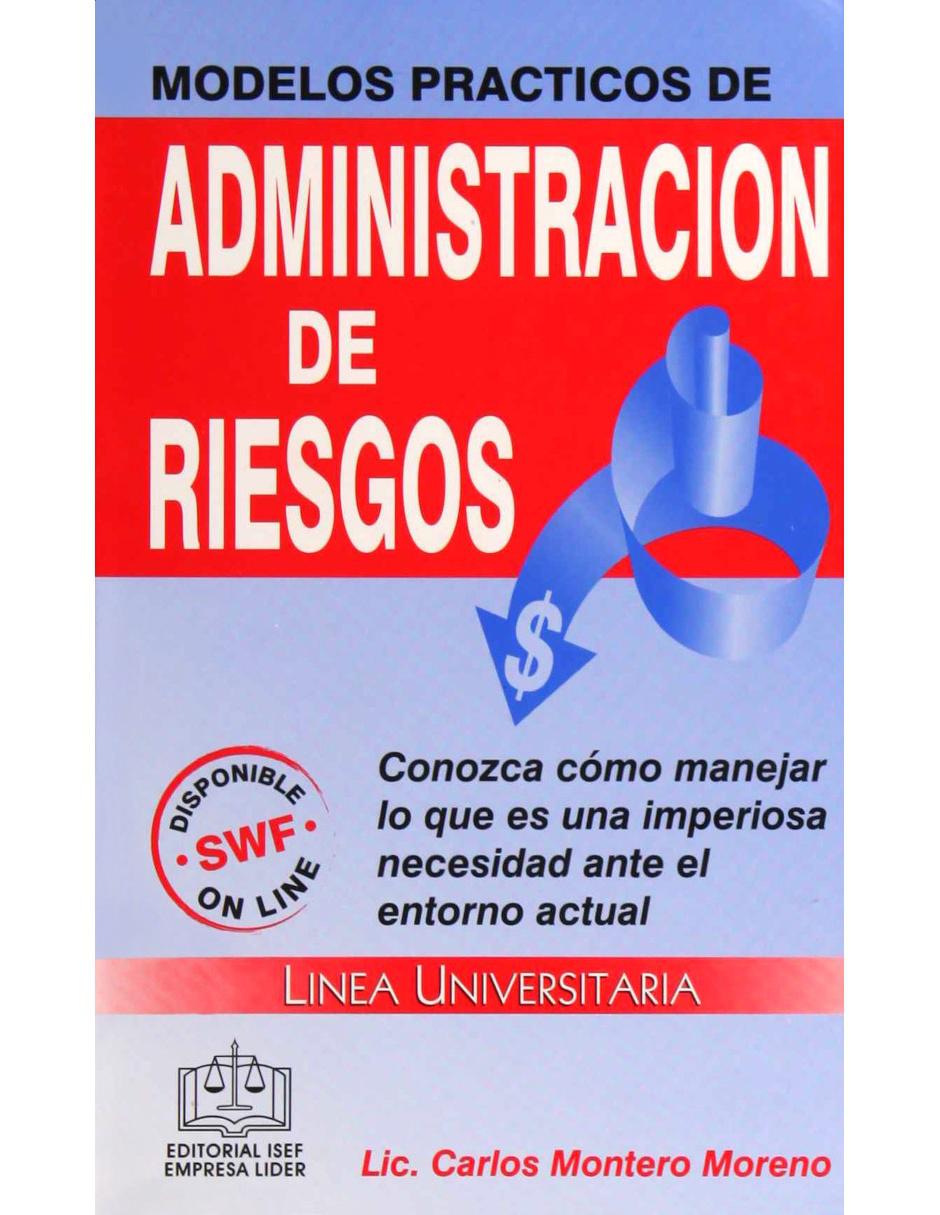 Libro Modelos Prácticos De Administración De Riesgos