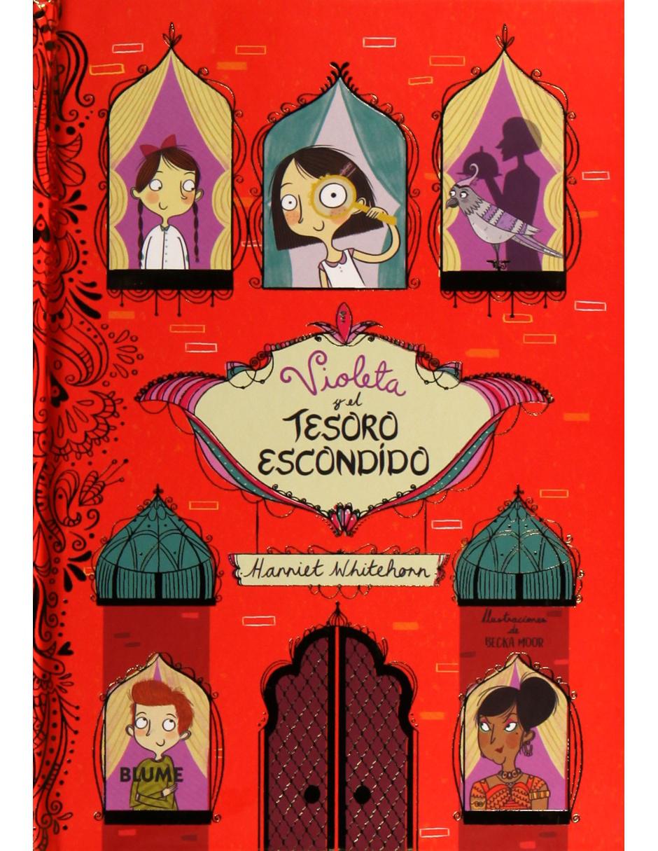 Libro Violeta Y El Tesoro Escondído
