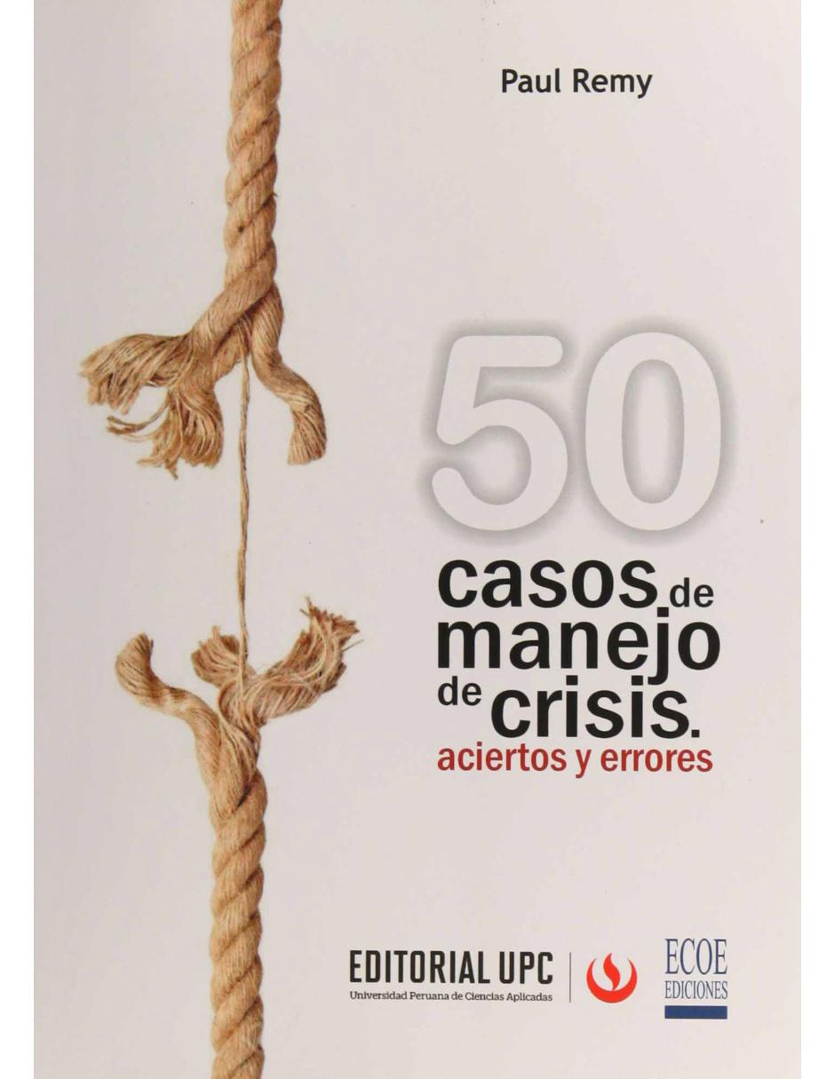 Libro 50 Casos De Manejo De Crisis