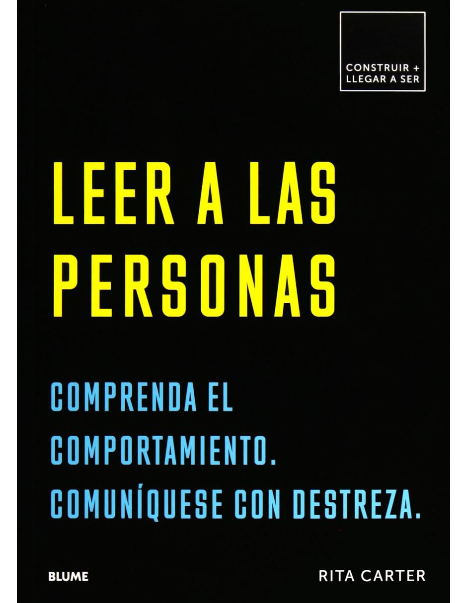 Libro Leer A Las Personas Libro Leer A Las Personas