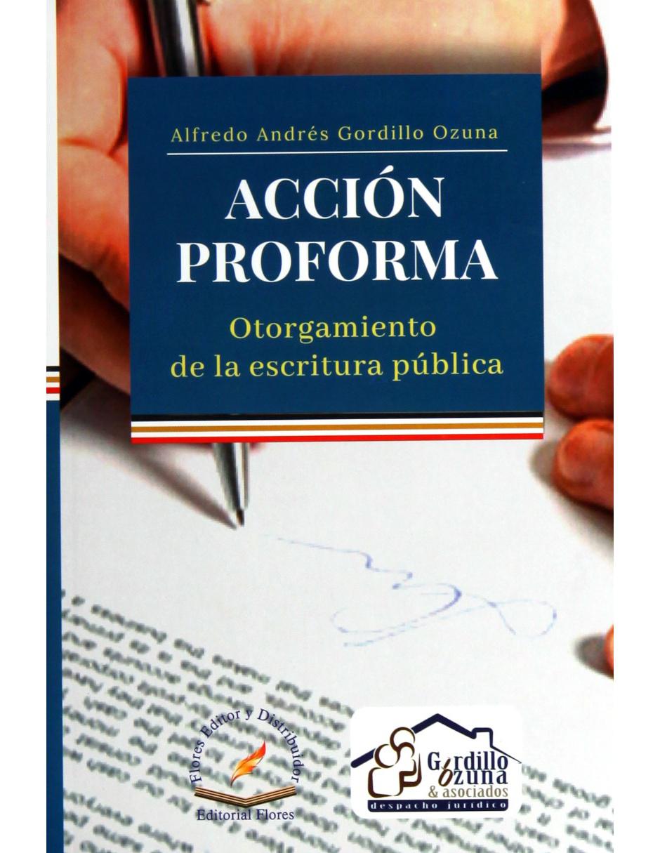 Libro Acción Proforma