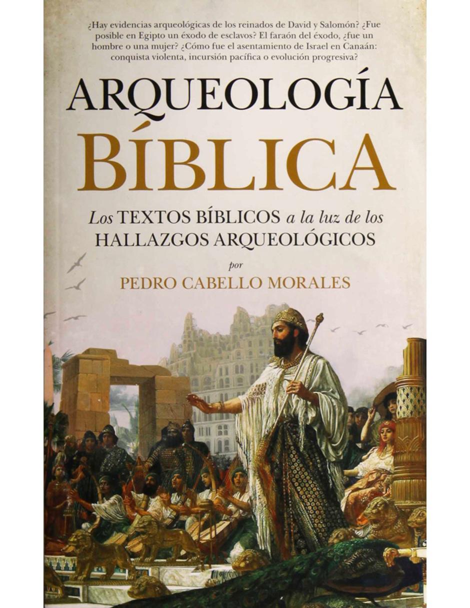 Libro Arqueología Bíblica Libro Arqueología Bíblica