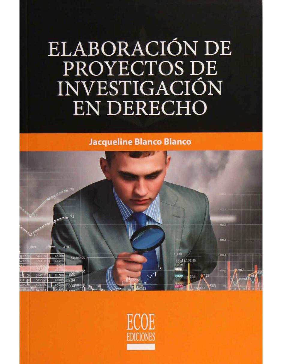 Libro Elaboración De Proyectos De Investigación En Derecho