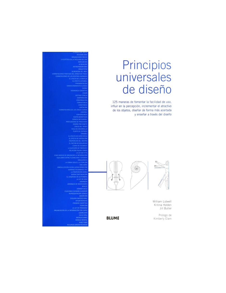 Libro Principios Universales De Diseño