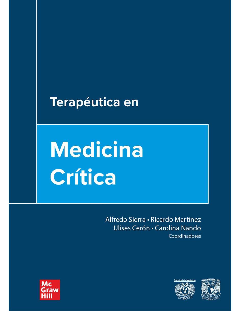 Libro Terapéutica en medicina critica 1