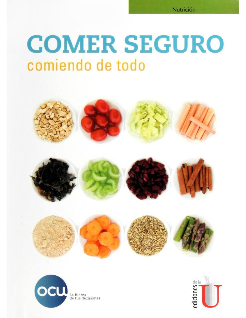 Libro Comer seguro comiendo de todo Libro Comer seguro comiendo de todo