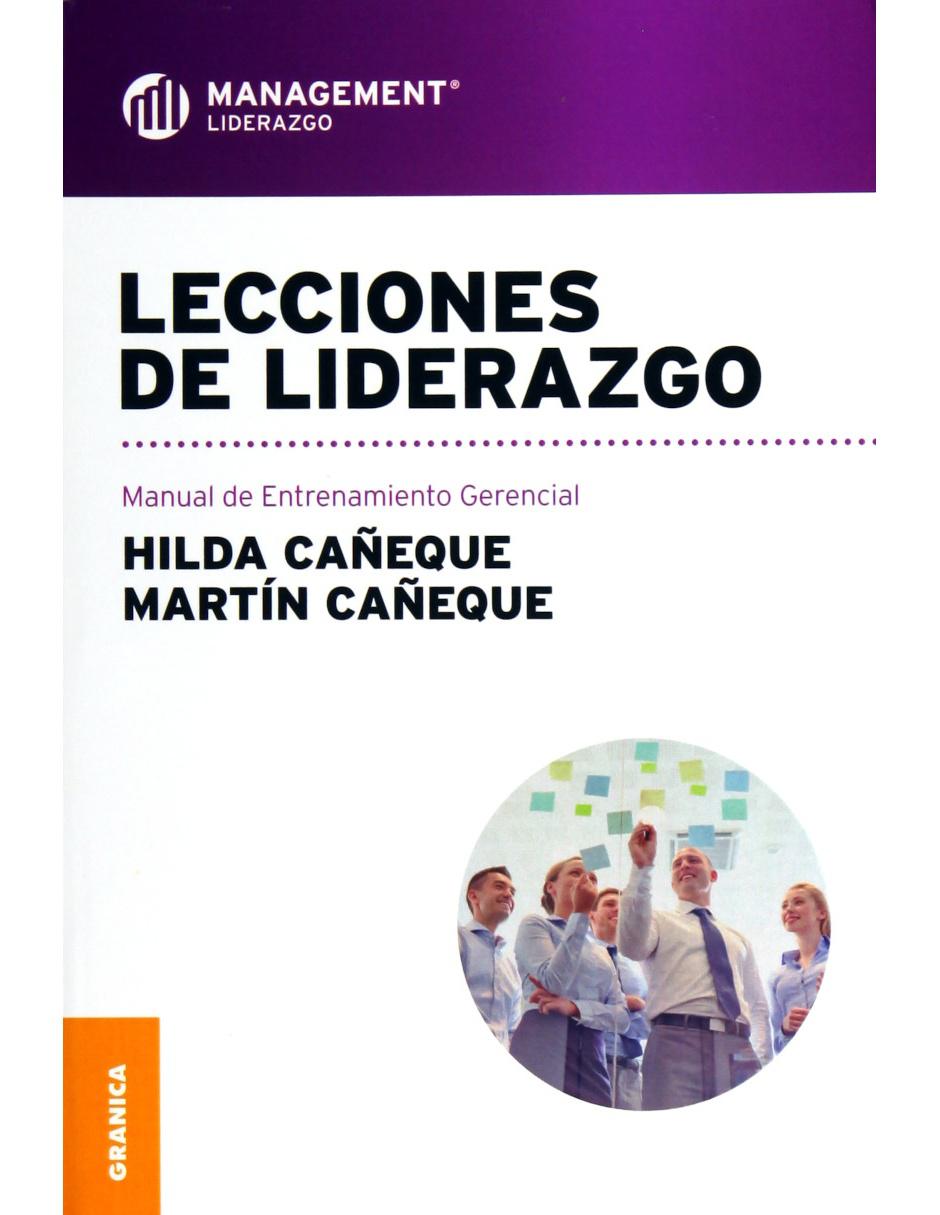 Libro Lecciones de liderazgo
