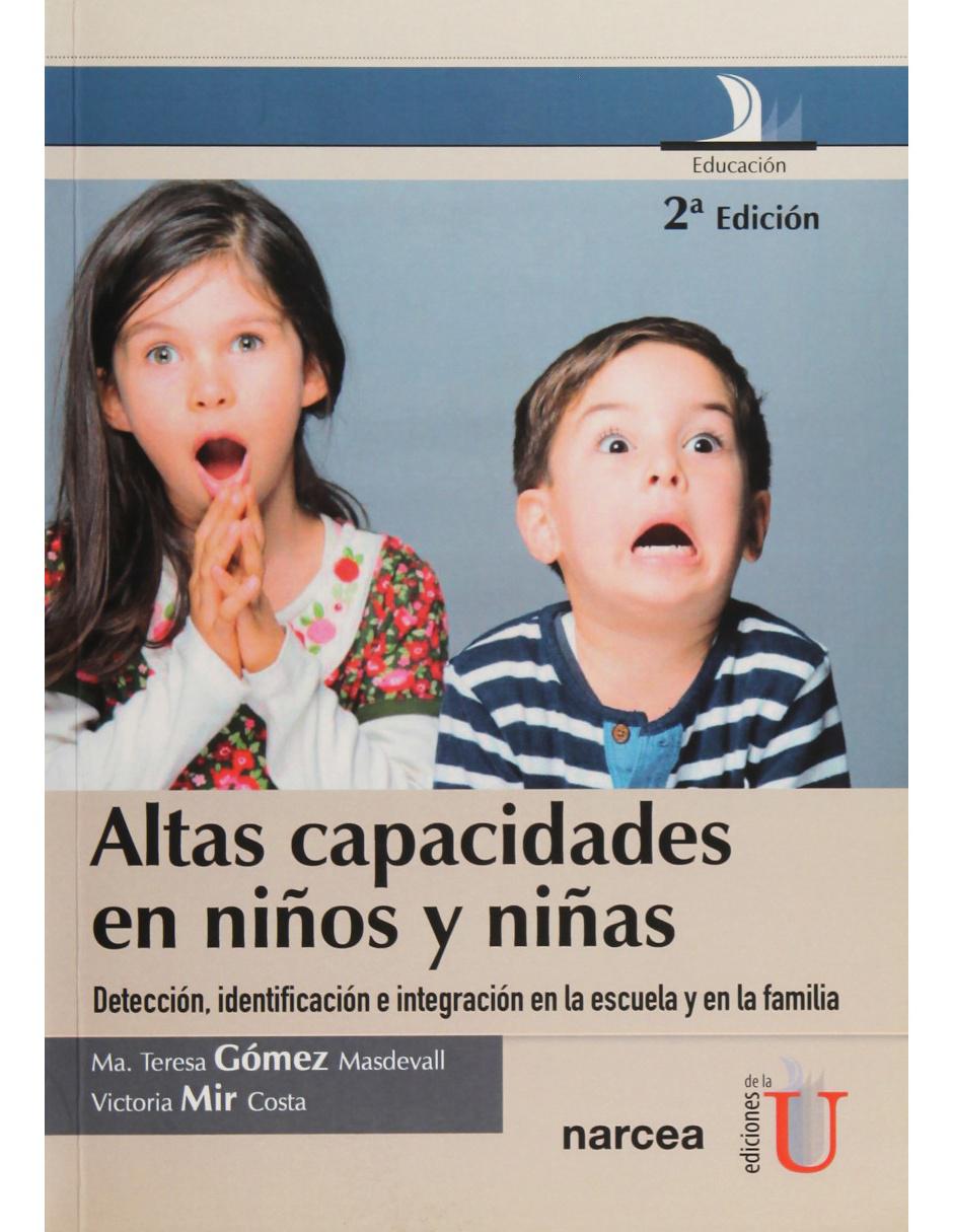 Libro Altas capacidades en niños y niñas