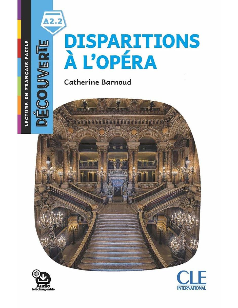 Libro Disparition a l'opera - Lec Decouv - audio tele
