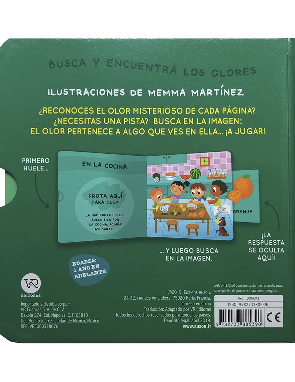 Busca y Encuentra los Olores 2