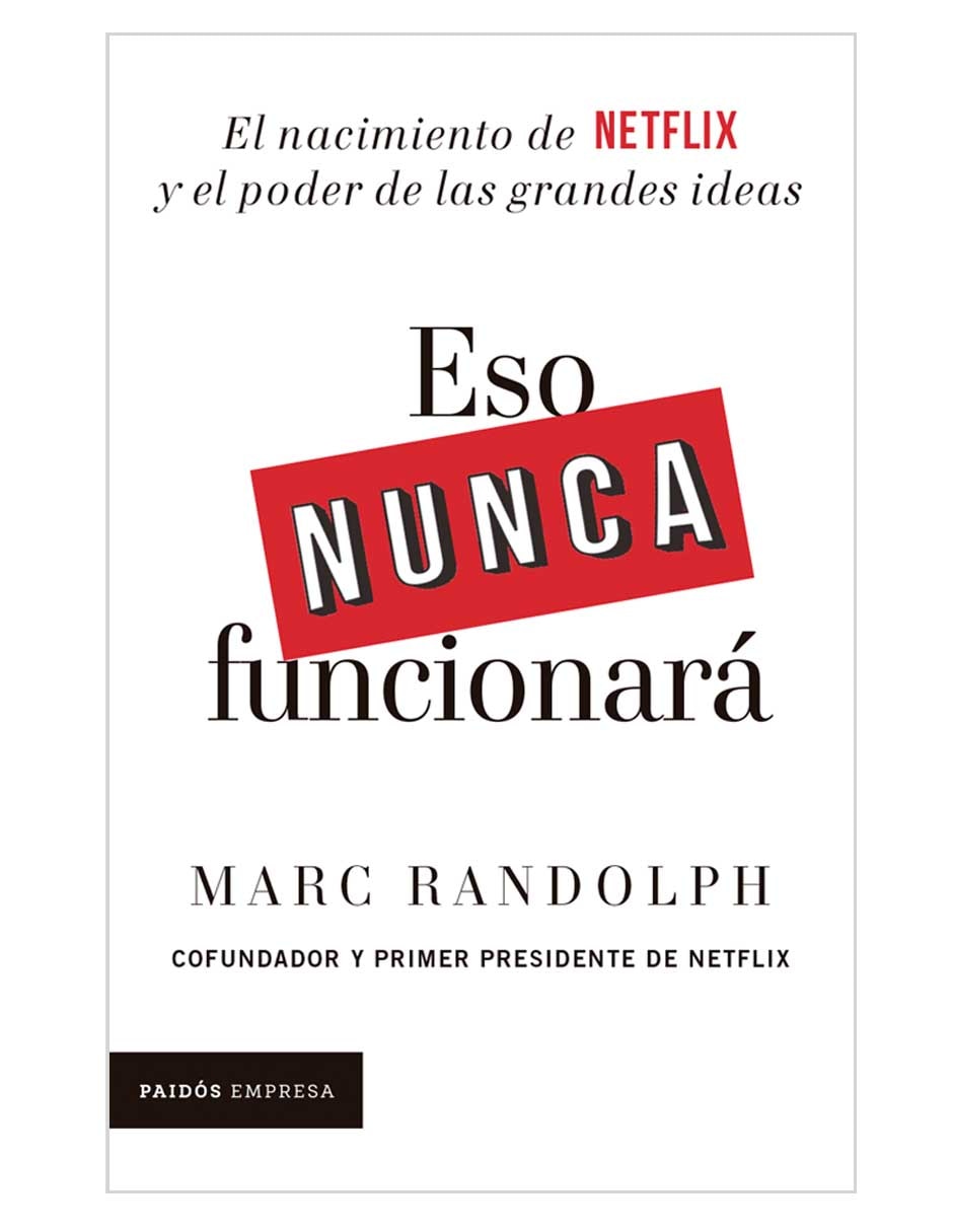 Libro Eso Nunca funcionará de Randolph Marc Libro Eso Nunca funcionará de Randolph Marc