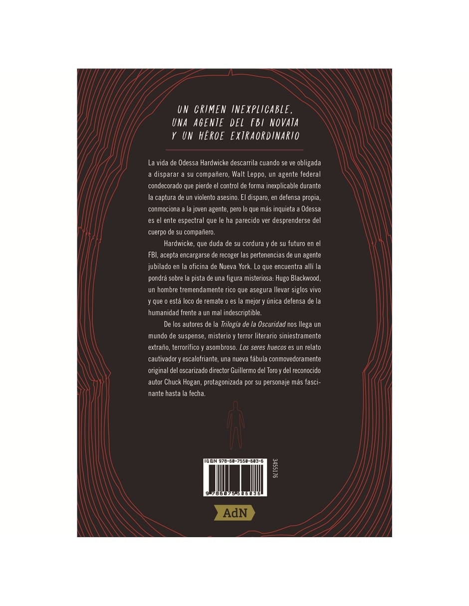 Libro Los Seres Huecos de Guillermo Del Toro 2