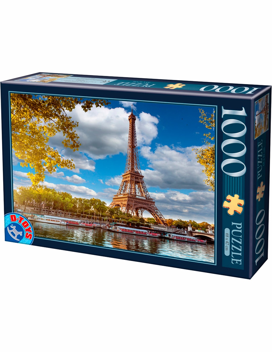 Rompecabezas D-Toys Torre Eiffel 1000 piezas |