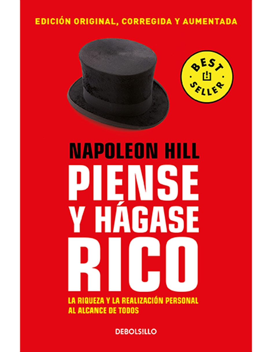 Libro Piense y Hágase Rico de Hill Napoleón Libro Piense y Hágase Rico de Hill Napoleón