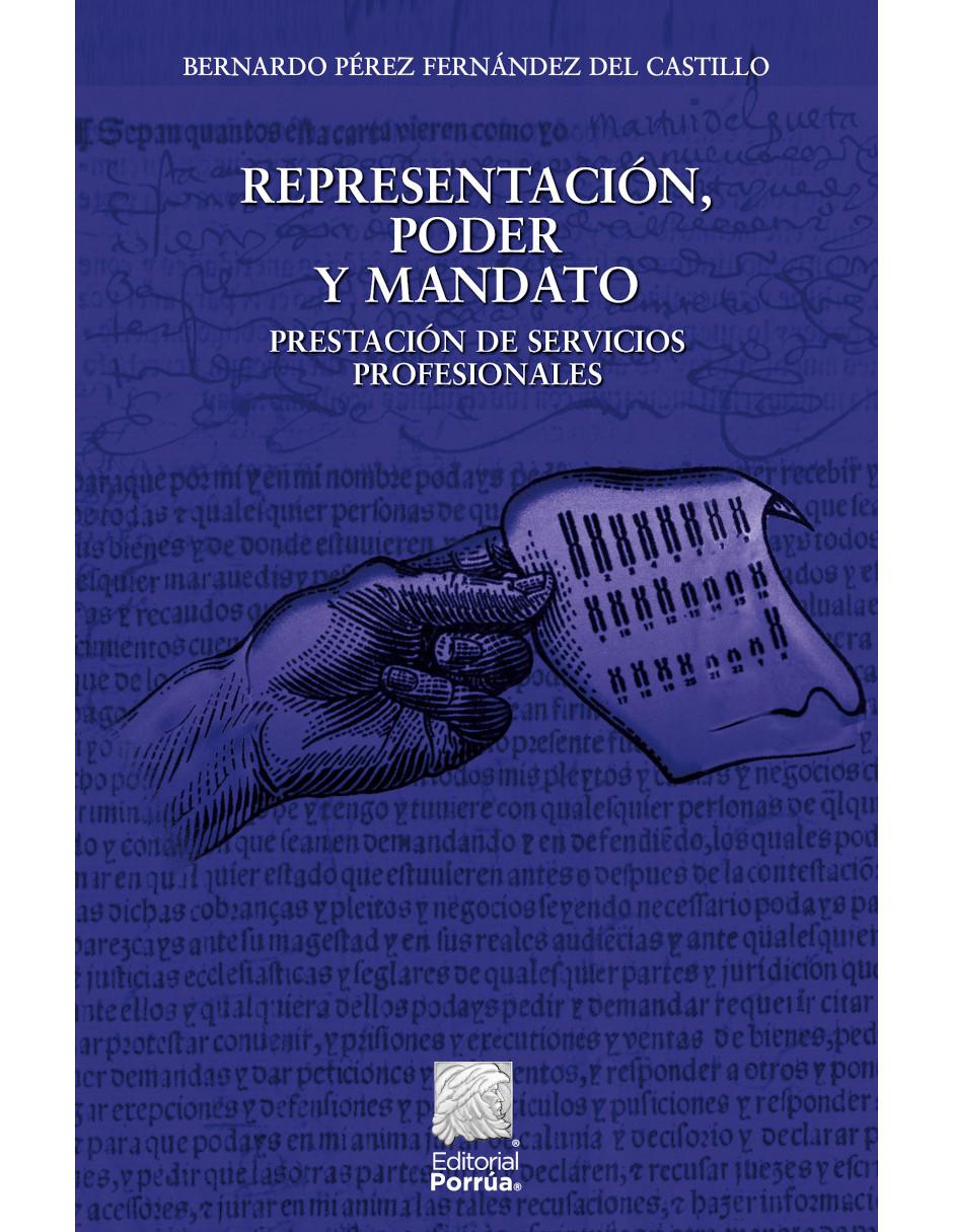 Libro Representación, poder y mandato 1