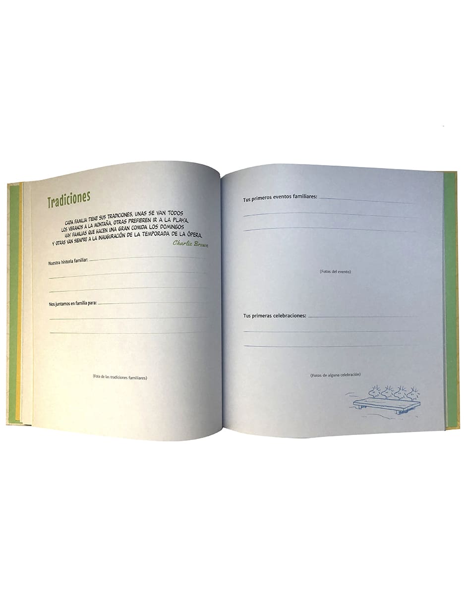 Libro Snoopy El álbum de nuestro bebé de Schulz, Charles 2