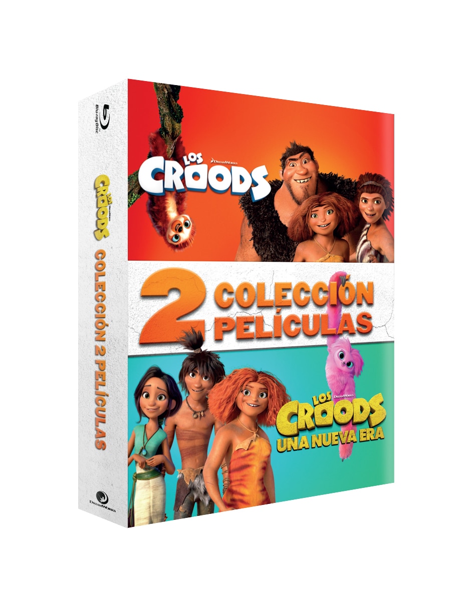 Colección Los Croods 1 y 2 Blu-ray