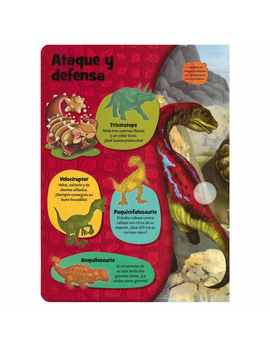 Mi primer libro de cuentos, actividades y calcomanías: Dinosaurios Fascinantes 3