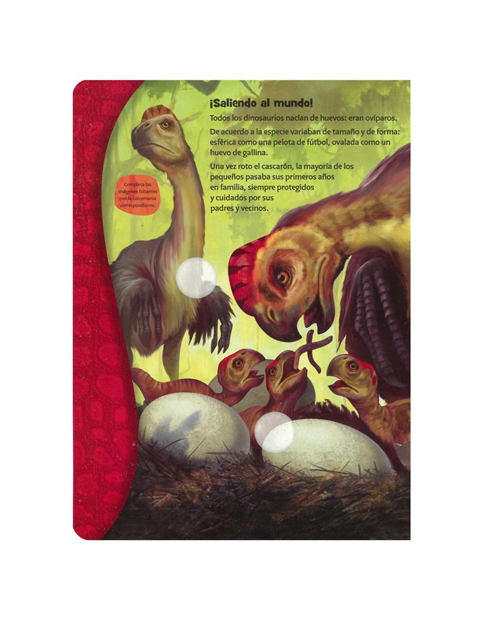 Mi primer libro de cuentos, actividades y calcomanías: Dinosaurios Fascinantes 4