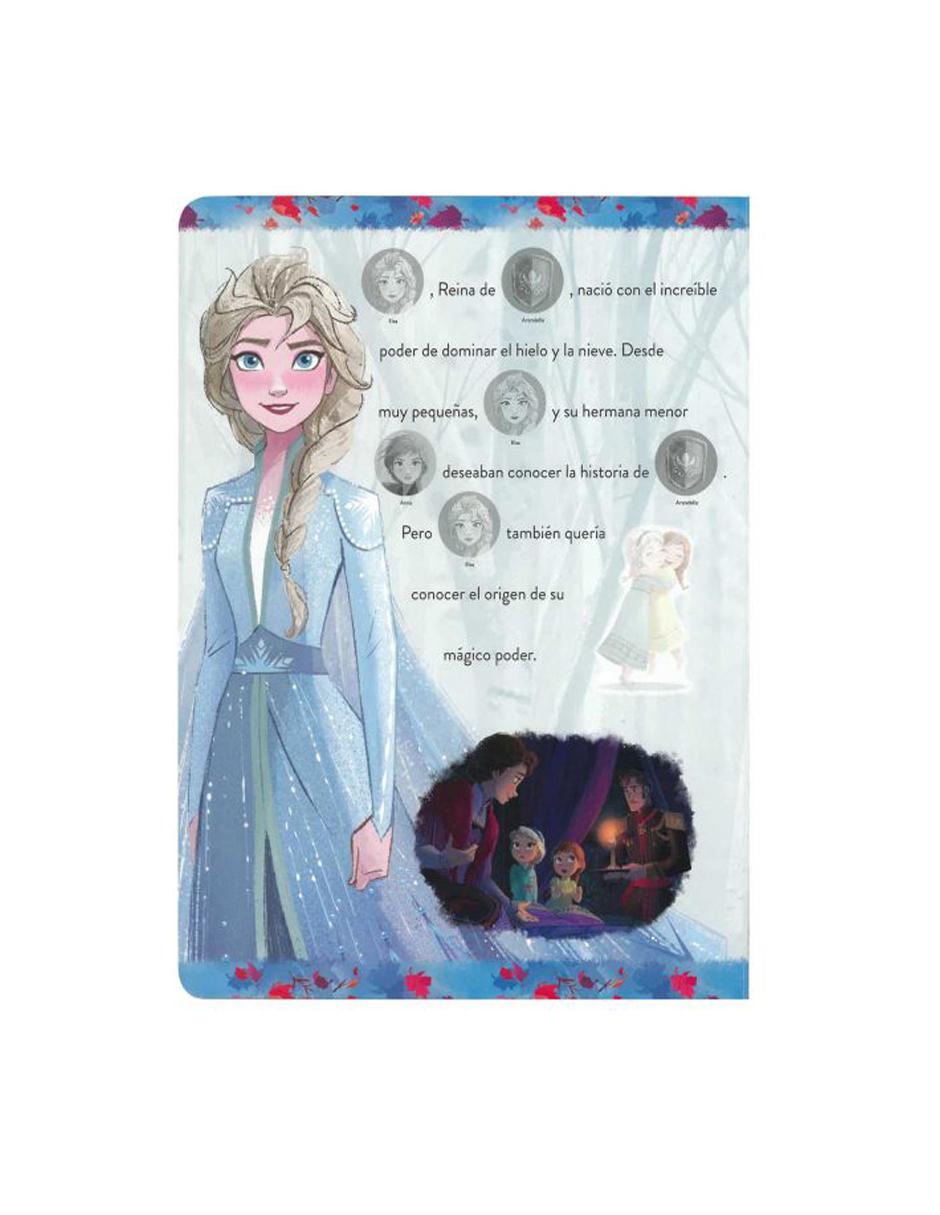 Mi primer libro de cuentos, actividades y calcomanías: Frozen ll Un largo camino 2