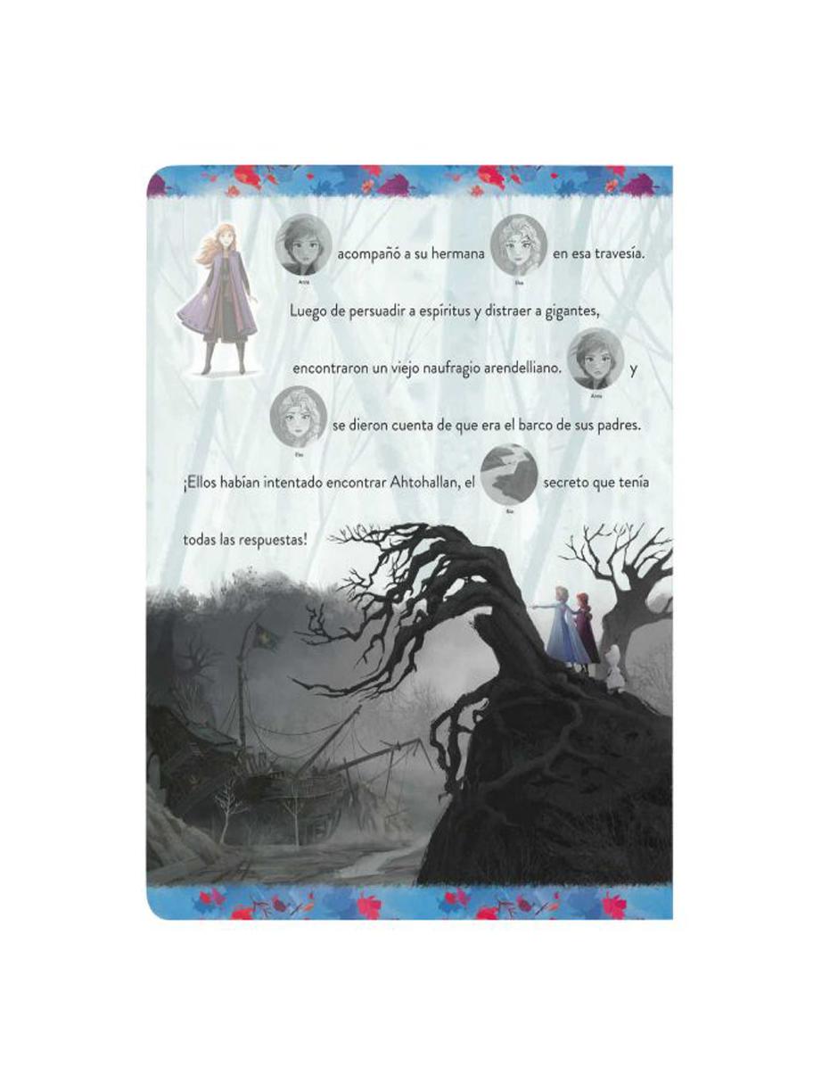 Mi primer libro de cuentos, actividades y calcomanías: Frozen ll Un largo camino 4