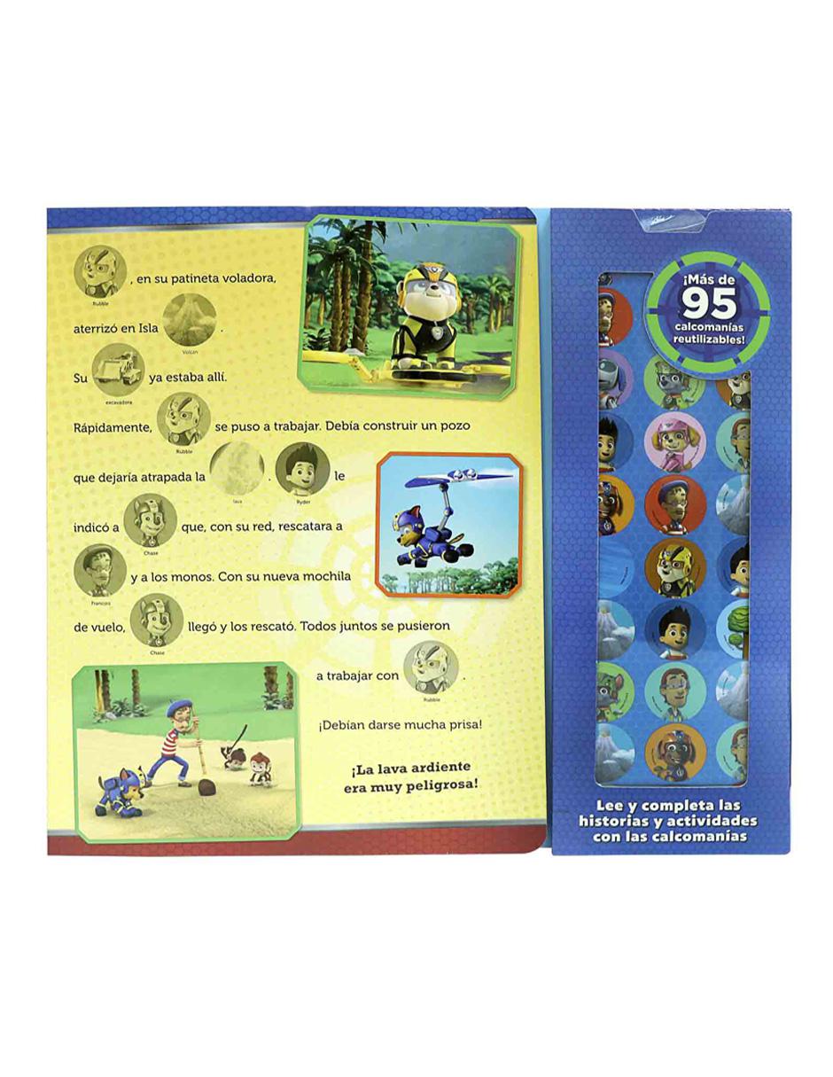 Mi primer libro de cuentos actividades y calcomanías: Paw Patrol Volando Al Rescate 3