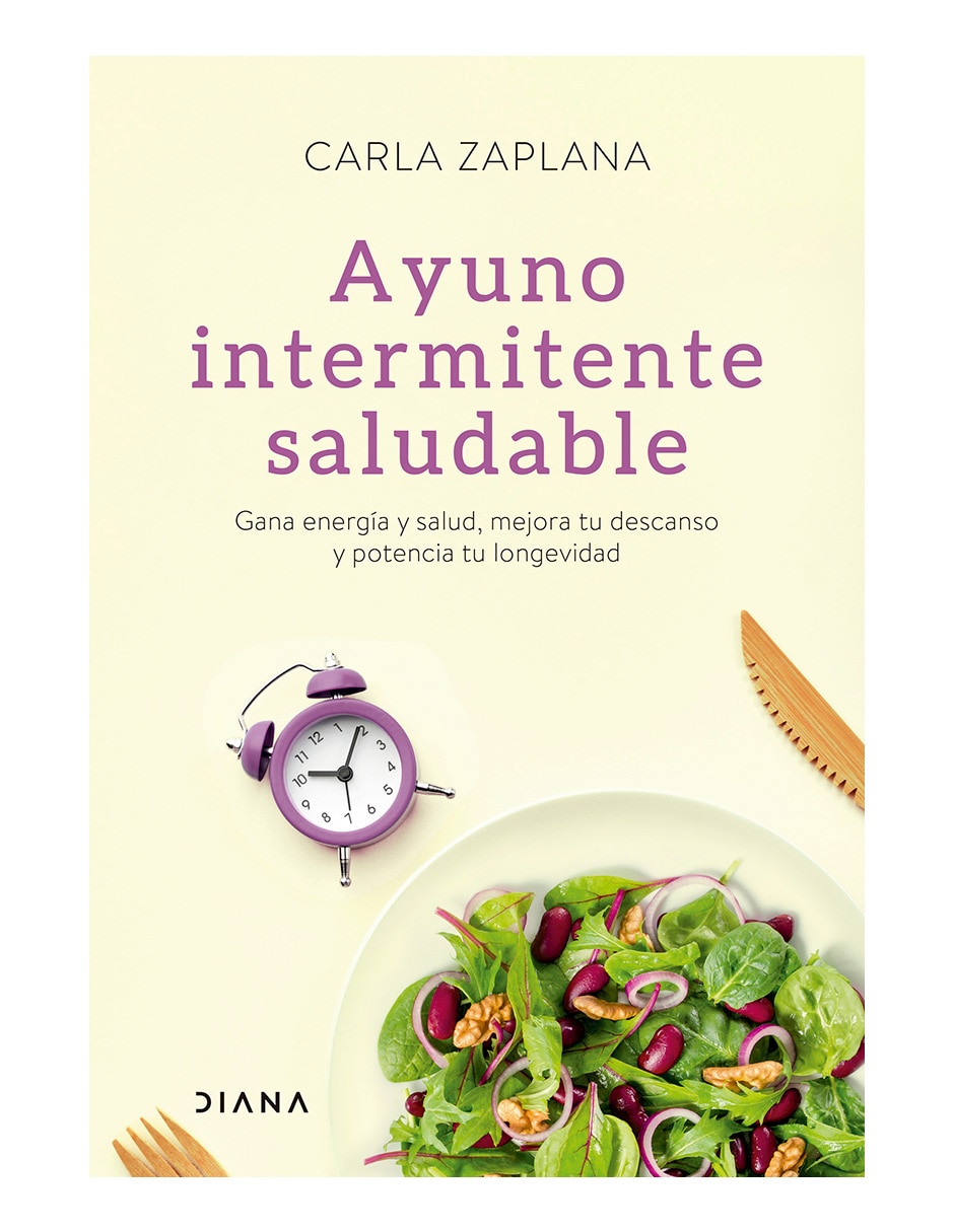 Libro Ayuno intermitente saludable de Zaplana Carla