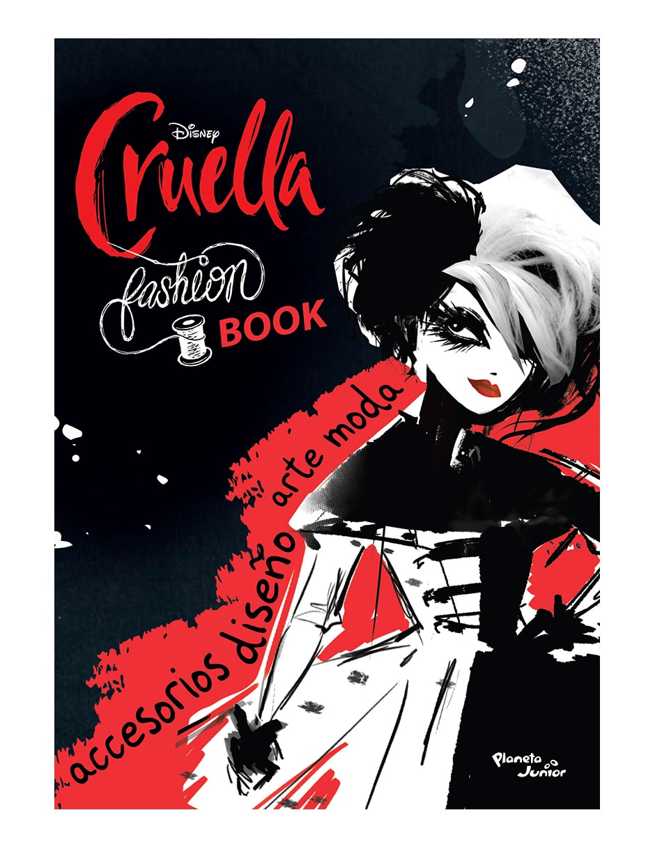 Libro Cruella Fashion Book de Disney Libro Cruella Fashion Book de Disney