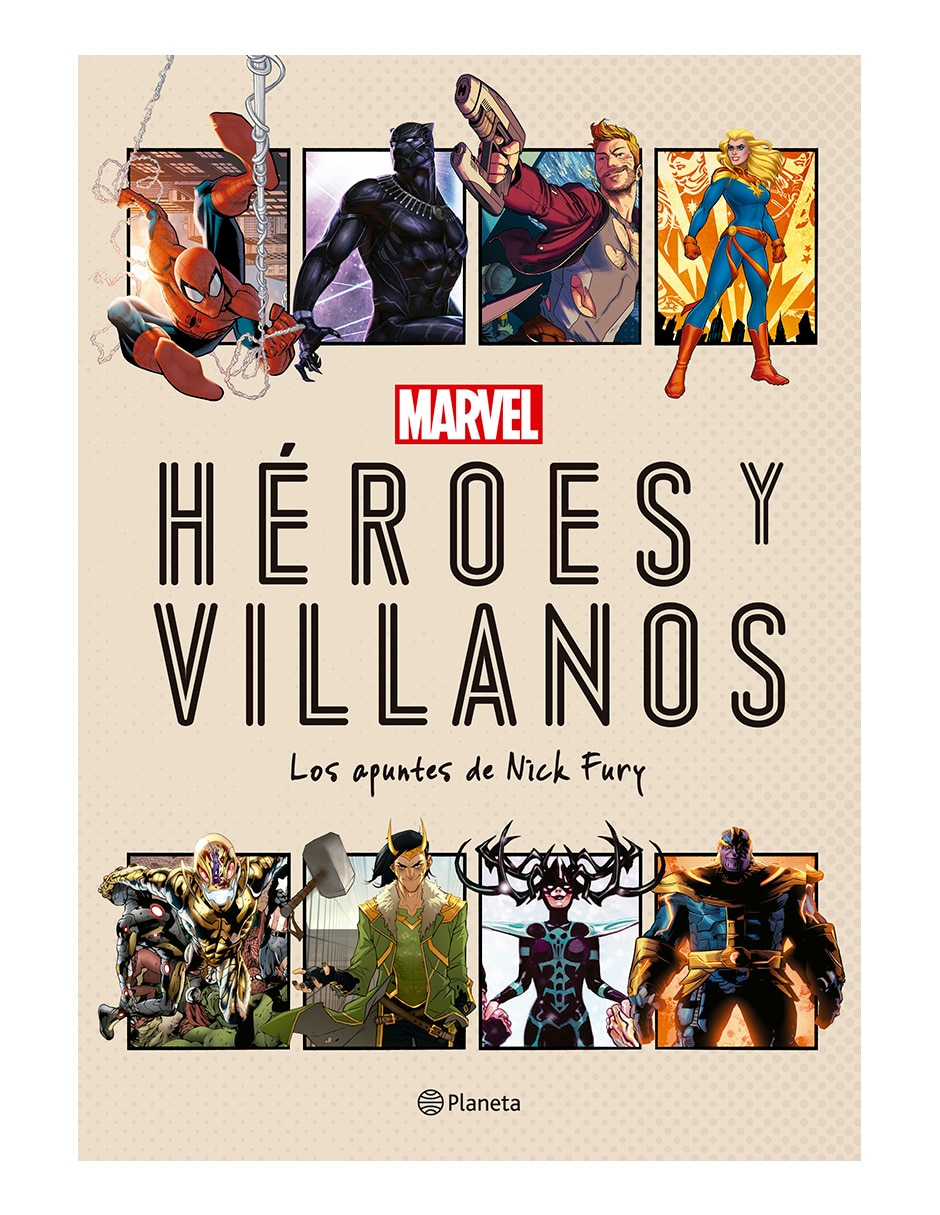 Libro Marvel. Héroes Y Villanos de Marvel Libro Marvel. Héroes Y Villanos de Marvel