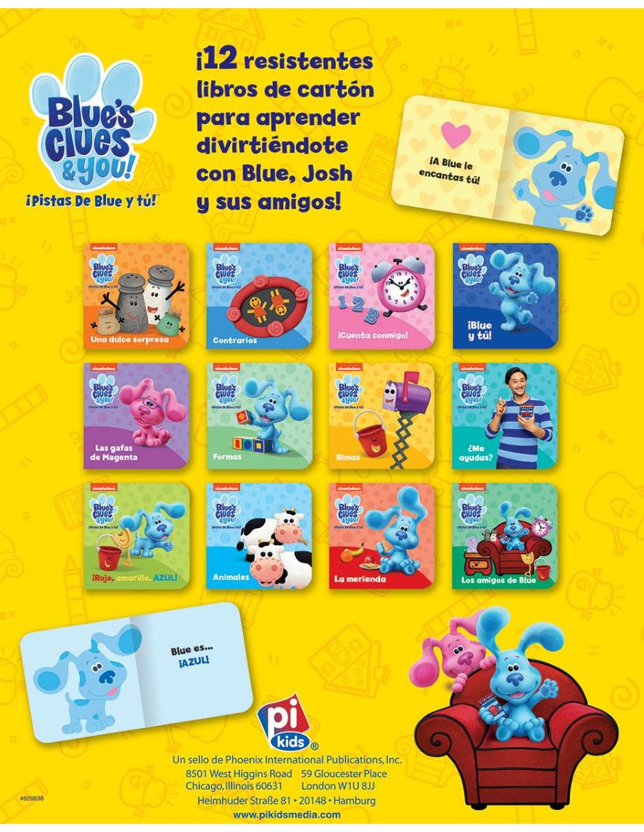 Libro Biblioteca Las Pistas De Blue 2