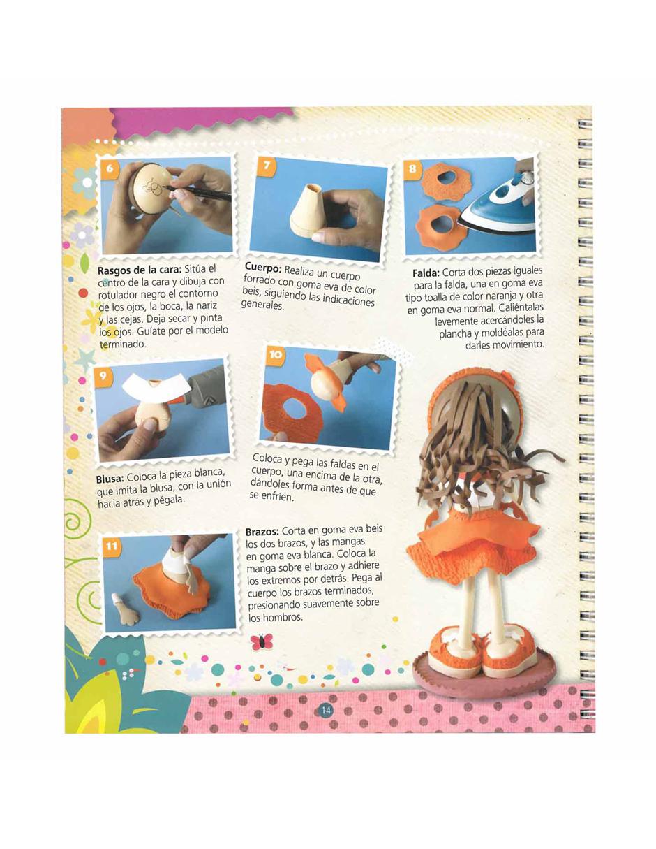 Muñecas de Goma Eva Fofuchas: Aprende a construirlas paso a paso 3
