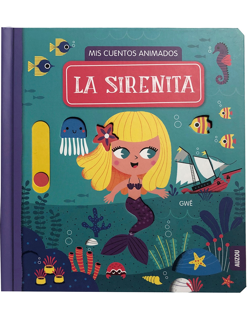 Libro La Sirenita Mis Cuentos Animados de Auzou Libro La Sirenita Mis Cuentos Animados de Auzou