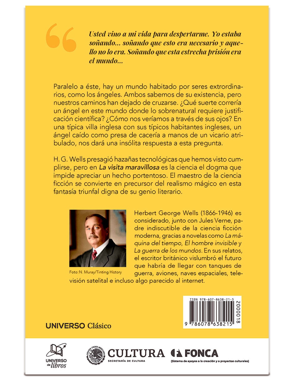 Libro La Visita Maravillosa de H.G Wells 2