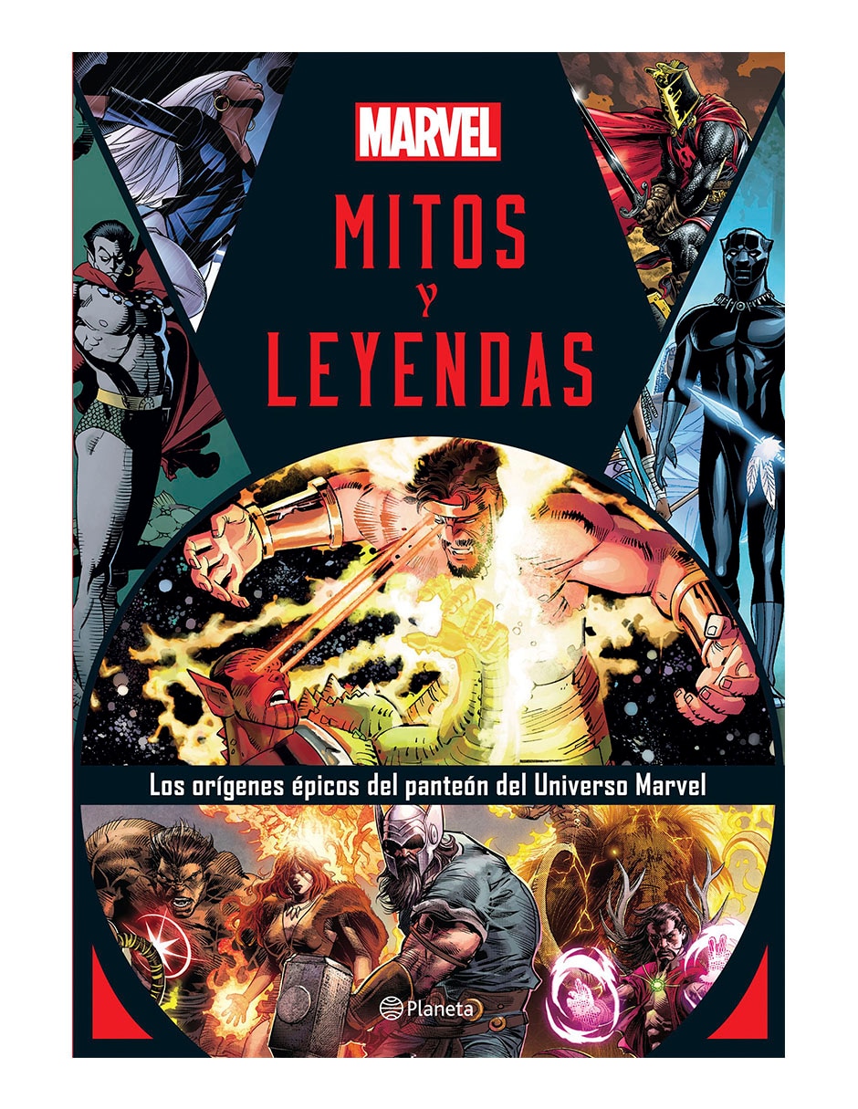 Libro Marvel Mitos y Leyendas de Marvel Libro Marvel Mitos y Leyendas de Marvel