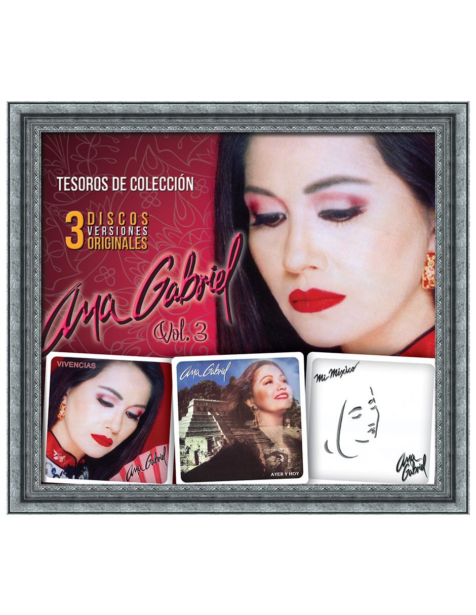 Tesoros de colección de Ana Gabriel 3 CDs 2