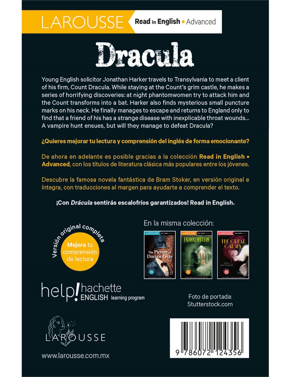 Libro Read in English: Dracula de Bram Srocker 2