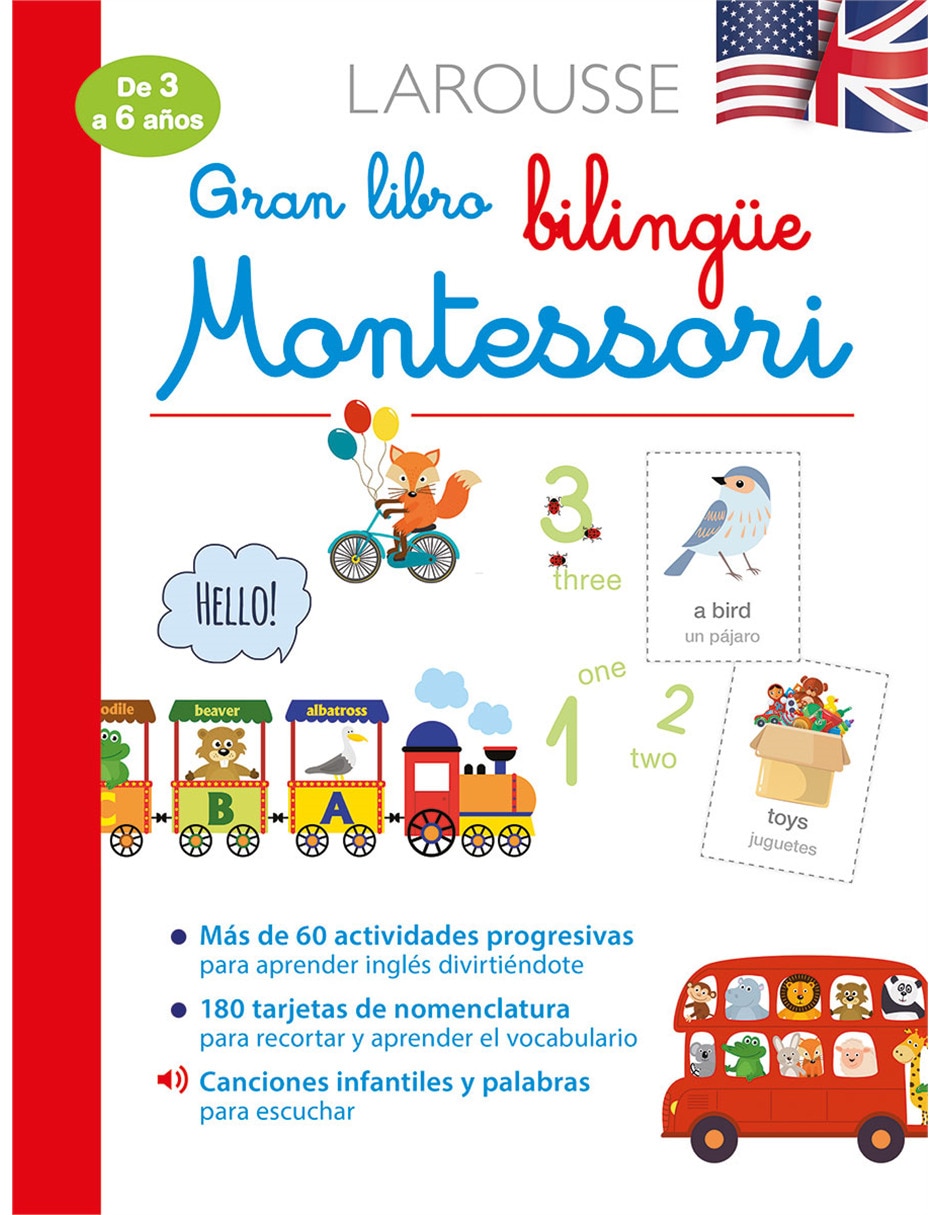 Libro Gran Bilingüe Montessori de María Montessori Libro Gran Bilingüe Montessori de María Montessori
