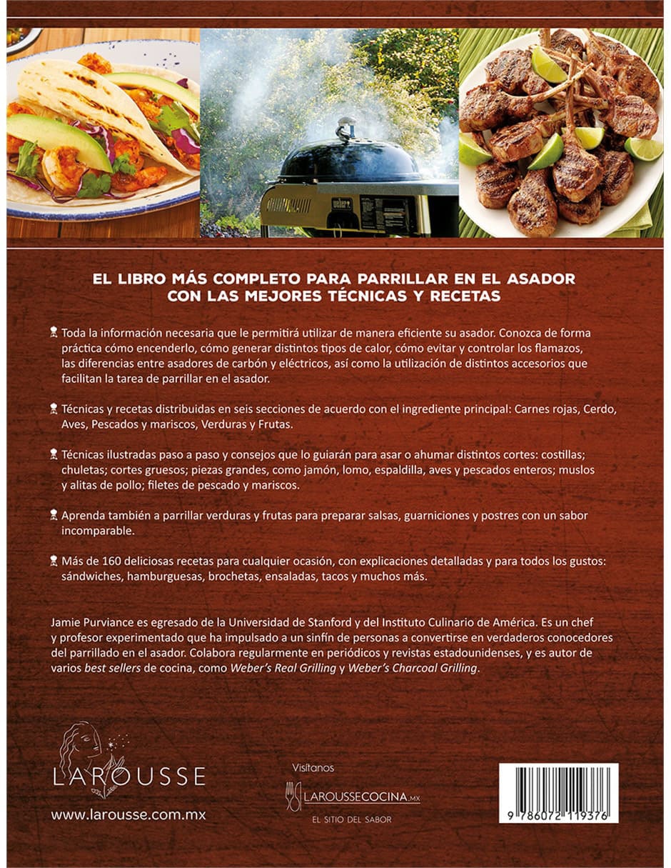 Libro Cocinando con Weber de Jamie Purviance 2