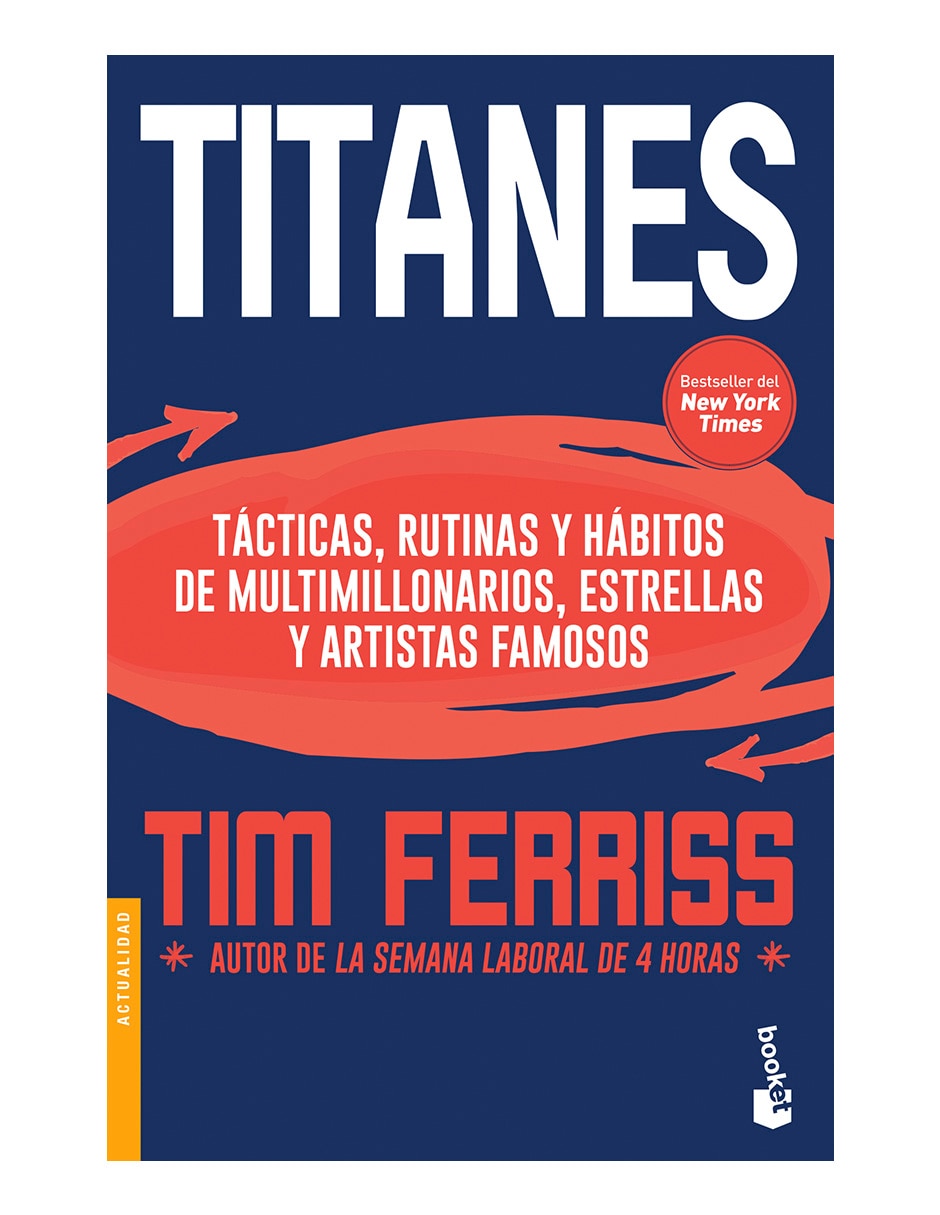 Libro Titanes de Tim Ferriss