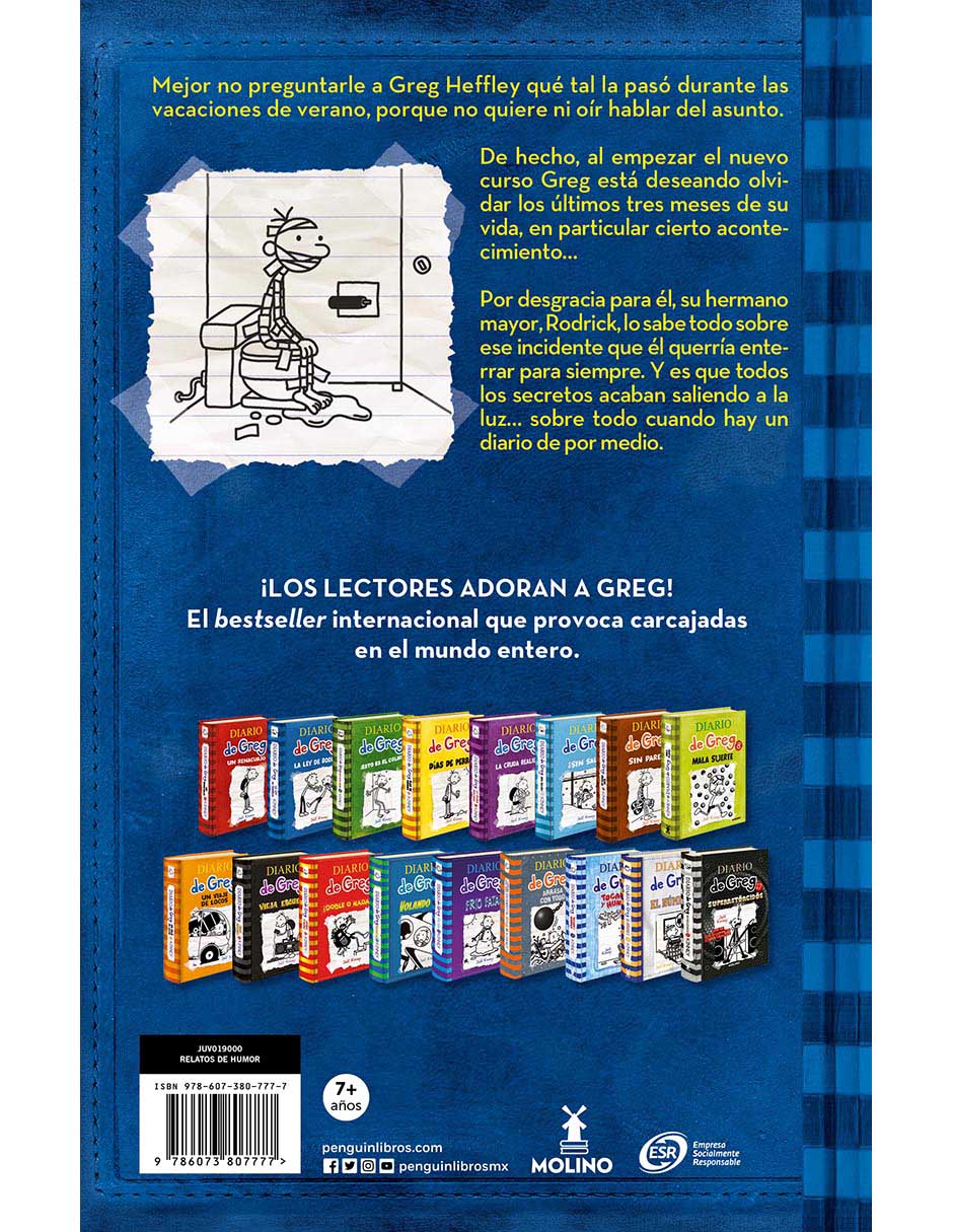Libro Diario de Greg 2 la ley de Kinney Jeff 2